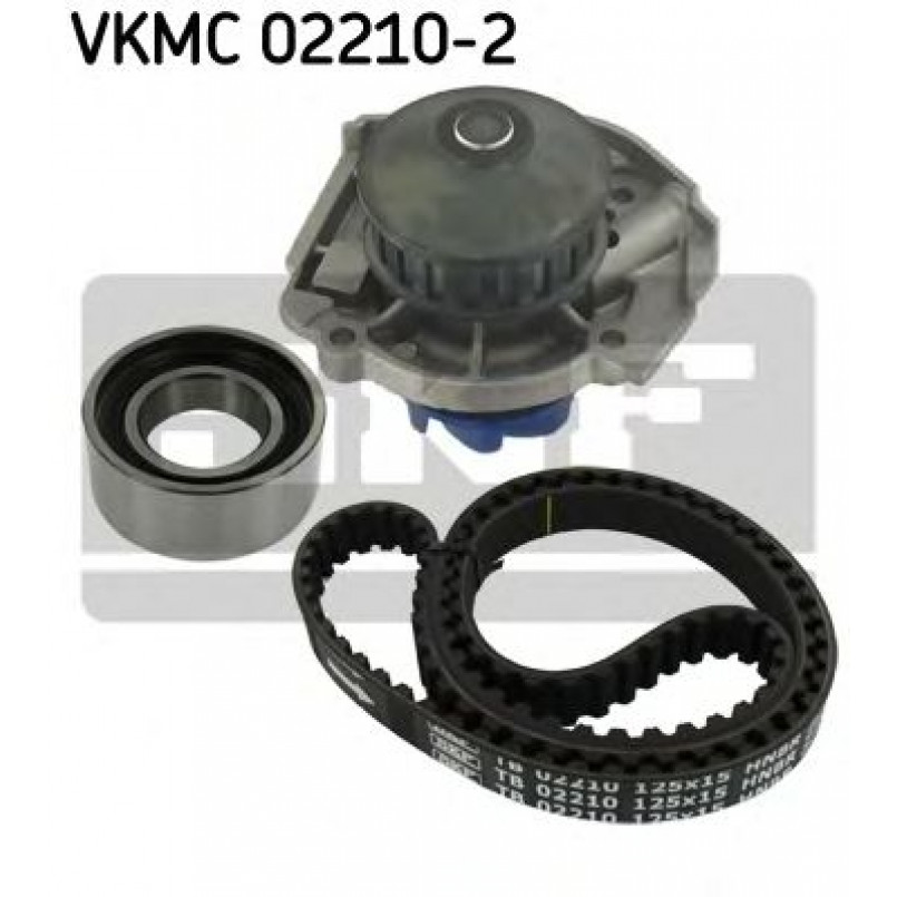 VKMC 02210-2 SKF - Насос охолоджуючої рідини + комплект зубчатого ремня
